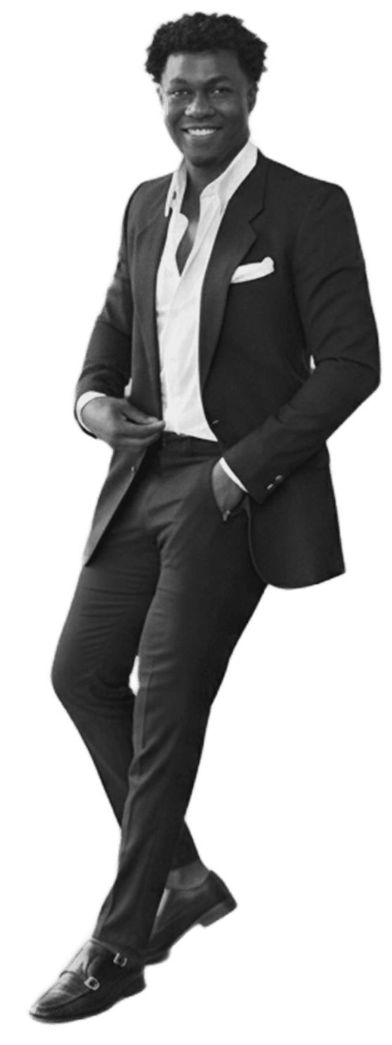 Professional car dealer at dealership